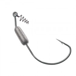 Mustad UltraPoint Power Lock Plus Weighted Spring Keeper Hook 3/0 - 1/8 Oz