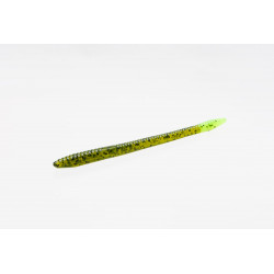 Zoom Finesse Worm Watermelon Red Chartreuse 4.5 inch
