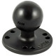 RAM 2.5" Round Base with 1.5" "C- Size" Ball