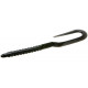 Zoom U Tail Worm Black 6,75"