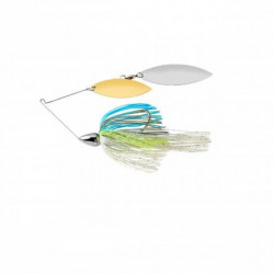 WAR EAGLE NICKLE FRAME DOUBLE WILLOW SPINNERBAIT- SEXXY SHAD - 1/4 OZ