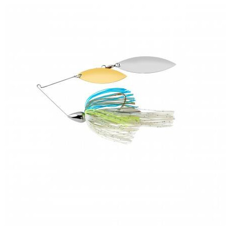 WAR EAGLE NICKLE FRAME DOUBLE WILLOW SPINNERBAIT- SEXXY SHAD - 1/4 OZ