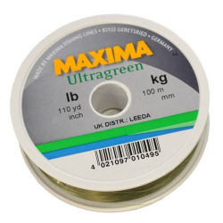 Maxima Ultra Green Mini Spool 0.25mm 8lb/3.5kg 110yd/100m