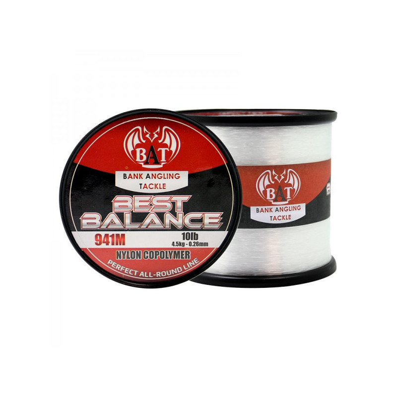 B.A.T Best Balance Clear 10 lb 941 m Nylon Fishing Line - www.  Bass Fishing Tackle in South Africa