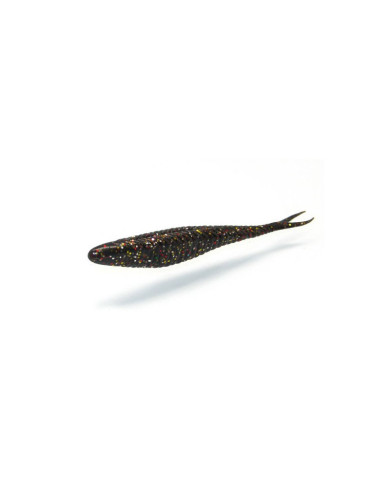 Damiki Armor Shad Black Mix Flake 3" Damiki Armor Shad Black Mix Flake 3"