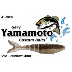 Gary Yamamoto 4in ZAKO Rainbow Shad