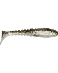 Dragon Invader Pro Pearl - Clear Smoked - Silver Gold Glit 3in 7.5cm