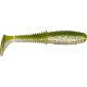 Dragon V-Lures Invader Pro Clear/Olive - Gold Silver Glitter 2.5"