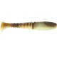 Dragon V-Lures Invader Pro Super Yellow/Olive - Black Glitter 2.5"