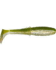Dragon V-Lures Invader Pro Clear/Olive - Gold Silver Glitter 2.5" Dragon V-Lures Invader Pro Clear/Olive - Gold Silver Glitter 2.5"