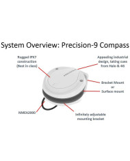 Lowrance Precision-9 Compass and GPS Antenna Lowrance Precision-9 Compass and GPS Antenna