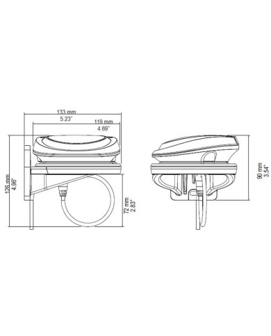 Lowrance Precision-9 Compass Lowrance Precision-9 Compass