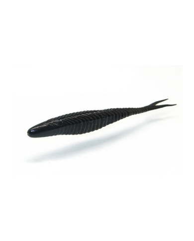 Damiki Armor Shad Black 5" Damiki Armor Shad Black 5"