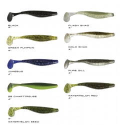 Damiki Armor Shad Paddle SB CHART 4 - www. Bass Fishing Tackle  in South Africa
