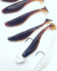 Damiki Armor Shad Paddle 4" Damiki Armor Shad Paddle 4"