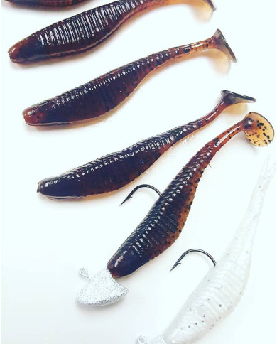 Damiki Armor Shad Paddle 4" Damiki Armor Shad Paddle 4"