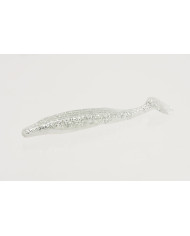 Zoom Swimmin Super Fluke White Ice 5in