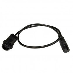 Lowrance 7 Pin Transducer Plug to Lowrance Hook2 & Reveal & Eagle Socket Adapter Cable