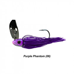 1/2 Oz Picasso Shock Blade Chatterbait Purple Phantom
