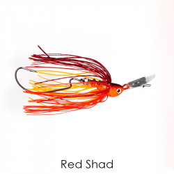 MB SWING-IT CHATTERBAIT 10 gram 3/8 Oz Red Shad