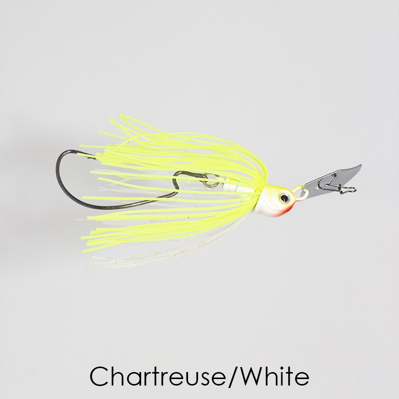 MB SWING-IT CHATTERBAIT 14 gram 1/2 Oz White Chartreuse