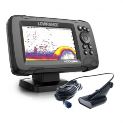 Lowrance HOOK Reveal 5 83/200 with Deep Water Performance & World Base Map