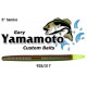 Gary Yamamoto Yamasenko Green Pumpkin Watermelon Red /0421 w Luminous Tail 5" Senko