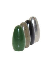 3/8 Oz BLACK Tungsten Flipping Weights Mossback