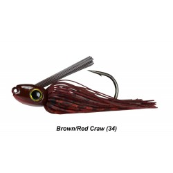 Picasso Straight Shooter Jig Brown Red Craw