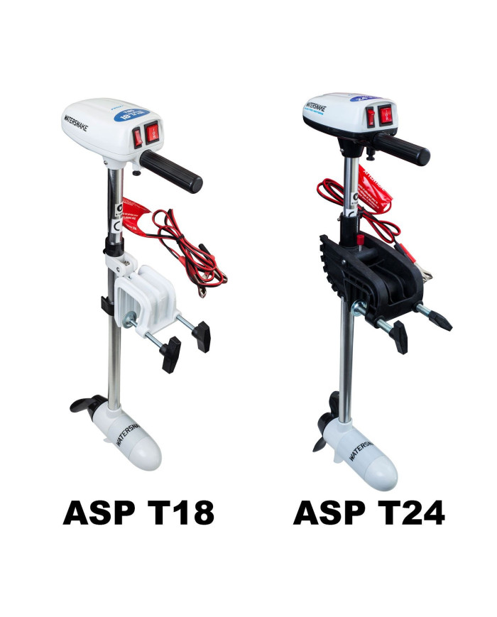 Watersnake ASP 24 SW 24 Pound Thrust Transom Mount Trolling Motor Watersnake ASP 24 SW 24 Pound Thrust Transom Mount Trolling Motor