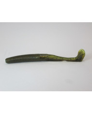 Gary Yamamoto Swimsenko Green Pumpkin/Watermelon Laminate  5"