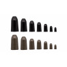 1/2 Oz. GREEN PUMPKIN TUNGSTEN BULLET WORM WEIGHTS BLACK MOSSBACK 1/2 Oz. GREEN PUMPKIN TUNGSTEN BULLET WORM WEIGHTS BLACK MOSSBACK