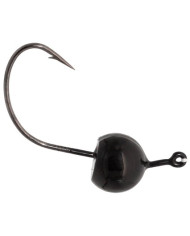 MB Weedless Wacky Jig Head Black