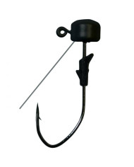 1/8 Oz Eagle Claw Weedless Pro V Finesse Ned Rig Jigheads Black