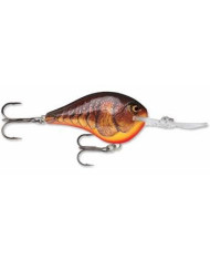 Rapala Dives-To DT6 Dark Brown Crawdad 2" 3/8oz