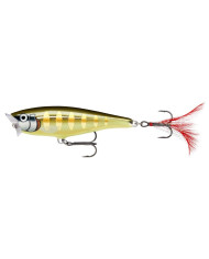 Rapala Skitter Pop Striped Grey Shiner 2" 1/4oz Rapala Skitter Pop Striped Grey Shiner 2" 1/4oz