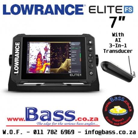 00015688001 for sale online Lowrance Elite FS 7 Active Imaging 3in1 Transducer 