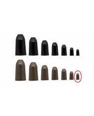 1/16 Oz. Green Pumpkin Tungsten Bullet Weight Mossback