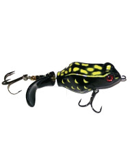 Sensation Gurgling Toad MIDNIGHT FROG 3.5" 3/4 Oz