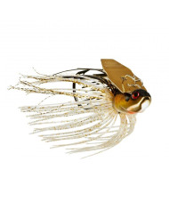 BOOYAH Melee Bladed Jig Golden Shiner Gold Blade 3/8 oz