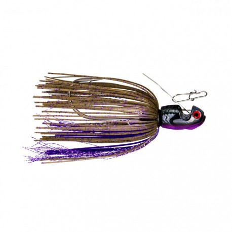 BOOYAH Melee-Royal Pumpkin Black Blade-3/8 oz Bladed Jig