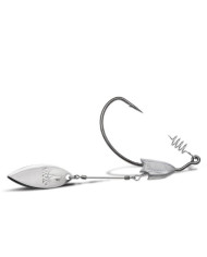 VMC Swimbait Bladed Underspin Hook Silver Blade VMC Swimbait Bladed Underspin Hook Silver Blade