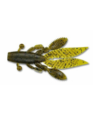 Gary Yamamoto Flappin Hog GREEN PUMPKIN BLACK FLAKE 3.75in Gary Yamamoto Flappin Hog GREEN PUMPKIN BLACK FLAKE 3.75in