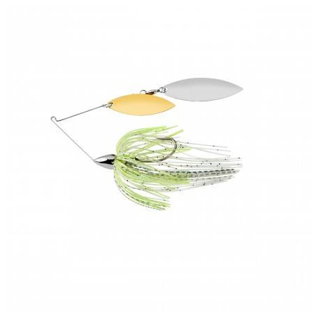 WAR EAGLE NICKLE FRAME DOUBLE WILLOW SPINNERBAIT- SPOT REMOVER - 1/4 OZ