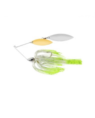 1/2 Oz WAR EAGLE NICKLE FRAME DOUBLE WILLOW SPINNERBAIT- PRO'S CHOICE wg / WN