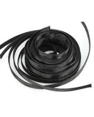 Mega Mide 30 mm PET Cable Sock - Black (Per Meter)