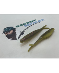 Secret Secret 3in Nuke - Fluke Minnow Amber Laminate