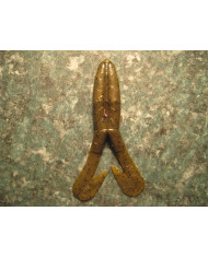 Itty's Secret Baits Secret Frog JR Green Pumpkin 3.5"