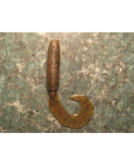 Itty's Secrets Baits 3" Grub Watermelon Red