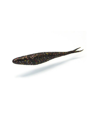 Damiki Armour Shad Black Mix Flake 5" Damiki Armour Shad Black Mix Flake 5"
